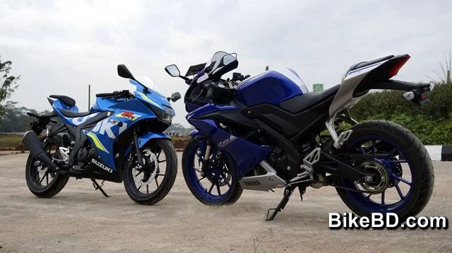 suzuki gsx r150 vs yamaha yzf-r15 v3 comparison